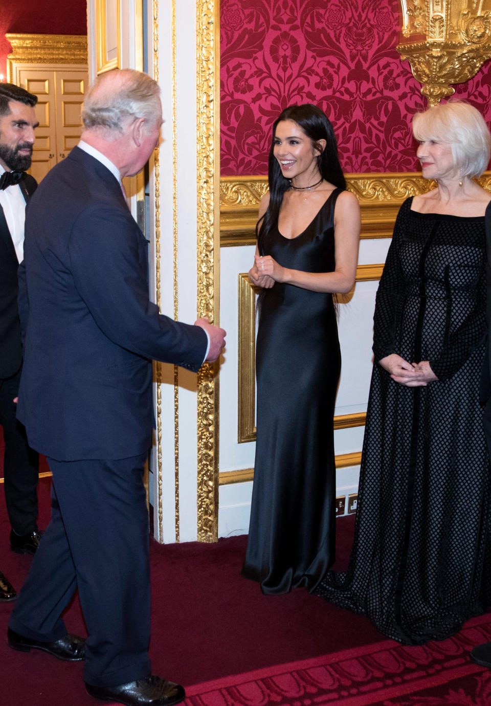 Cheryl Tweedy and Dame Helen Mirren were also at the event [Photo: Getty]