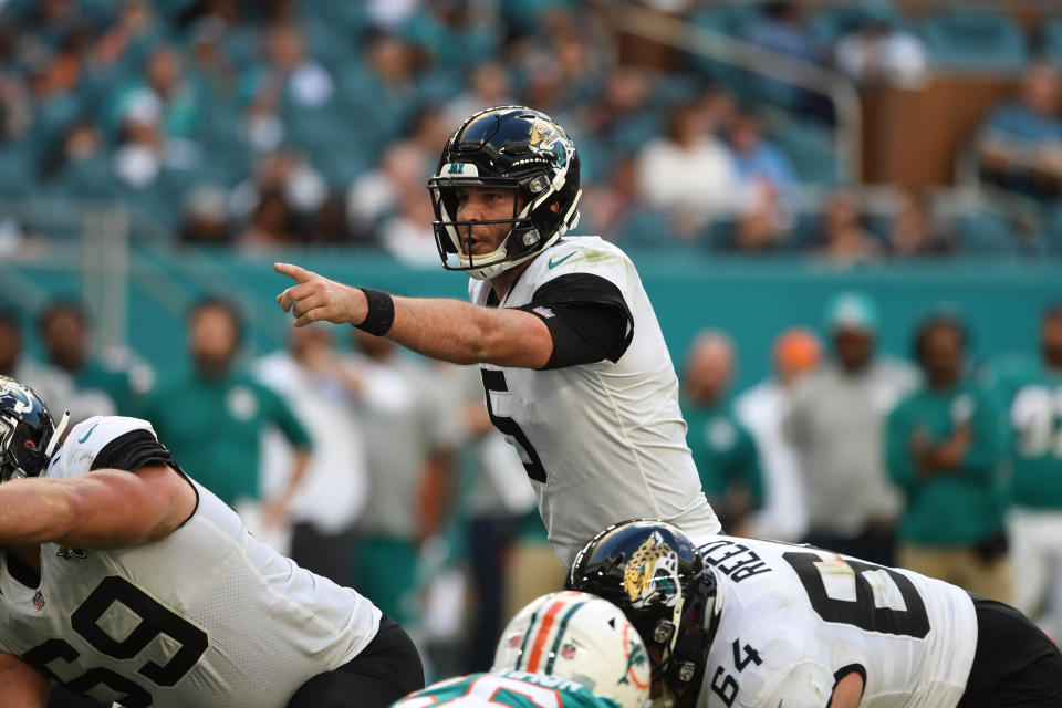 Blake Bortles is restored to the Jacksonville Jaguars line-up