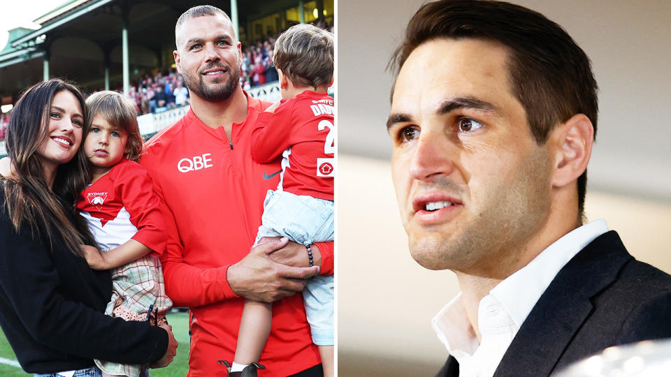 Josh Kennedy and Buddy Franklin.