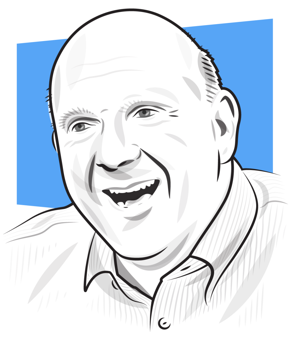 Steve Ballmer TBI Interview illustration