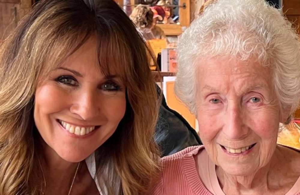 Linda Lusardi's mum Lilian has died credit:Bang Showbiz