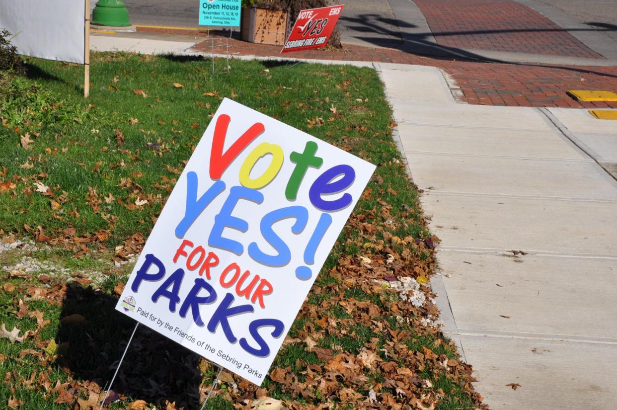 Sebring voters rejected additional tax dollars for parks and police on the Nov. 7, 2023, ballot.