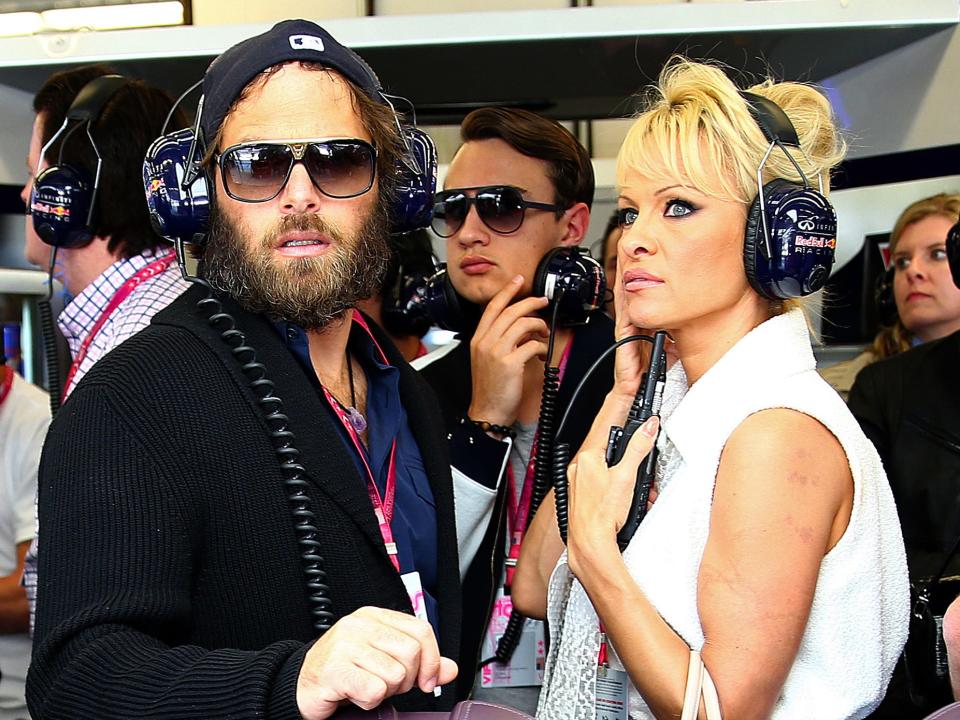 pamela anderson  Rick Salomon