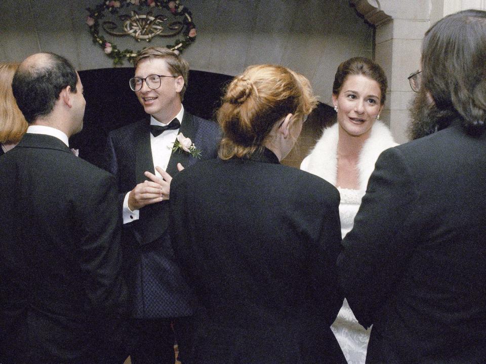 Bill Gates Melinda wedding