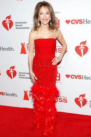 <p>Astrid Stawiarz/Getty</p> Susan Lucci at Lincoln Center on January 31, 2024 in New York City.