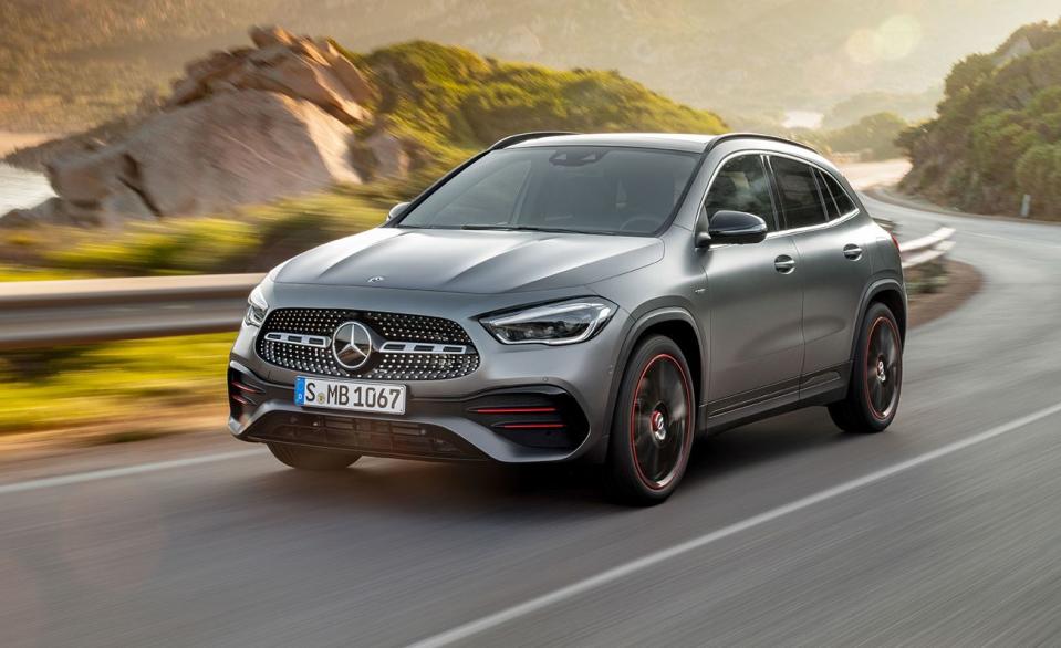 <p>We've ranked the <a href="https://www.caranddriver.com/mercedes-benz/gla-class" rel="nofollow noopener" target="_blank" data-ylk="slk:Mercedes-Benz GLA-class;elm:context_link;itc:0;sec:content-canvas" class="link ">Mercedes-Benz GLA-class</a> as one of the <a href="https://www.caranddriver.com/features/g22063368/best-luxury-subcompact-suv/" rel="nofollow noopener" target="_blank" data-ylk="slk:best luxury subcompact crossovers sold today;elm:context_link;itc:0;sec:content-canvas" class="link ">best luxury subcompact crossovers sold today</a>, and the AMG version is a far angrier bird. The <a href="https://www.caranddriver.com/mercedes-amg/gla35-gla45" rel="nofollow noopener" target="_blank" data-ylk="slk:GLA45;elm:context_link;itc:0;sec:content-canvas" class="link ">GLA45</a> has been tuned by AMG, with the turbocharged inline-four boosted by nearly 150 horsepower to 382 horsepower, but this extra performance means sacrificing efficiency. Although the GLA45’s 23 miles per gallon combined may pale in comparison to some of the other numbers on this list, it still makes it the worst performing car in what the EPA considers part of the small station wagon category.</p><ul><li>Base price: $56,000 </li><li>Engine: 382-hp turbo 2.0-liter inline-4 engine, eight-speed dual-clutch automatic transmission<br></li><li>EPA Fuel Economy combined/city/highway: 23/20/27 mpg</li></ul><p><a class="link " href="https://www.caranddriver.com/mercedes-amg/gla35-gla45/specs" rel="nofollow noopener" target="_blank" data-ylk="slk:MORE GLA45 SPECS;elm:context_link;itc:0;sec:content-canvas">MORE GLA45 SPECS</a></p>
