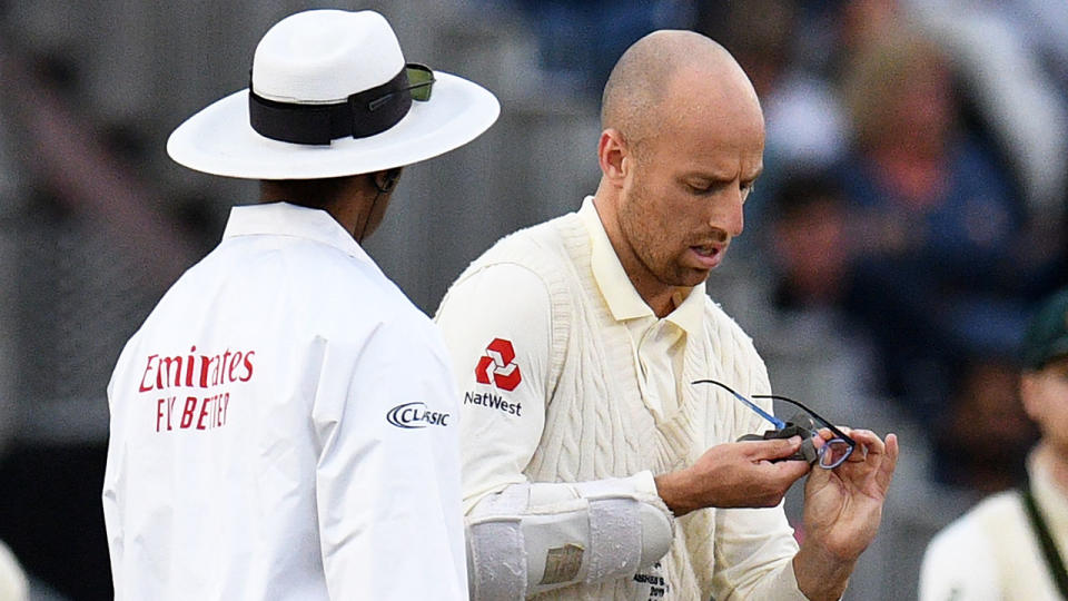 Jack Leach's glasses spawned a Twitter handle during the Ashes. 