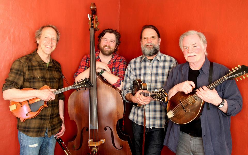 The Vermont Mandolin Trio, joined by bass player Pat Melvin