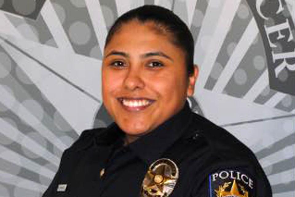 <p>Princeton Police Department</p> Princeton Police Officer Nancy Dominguez