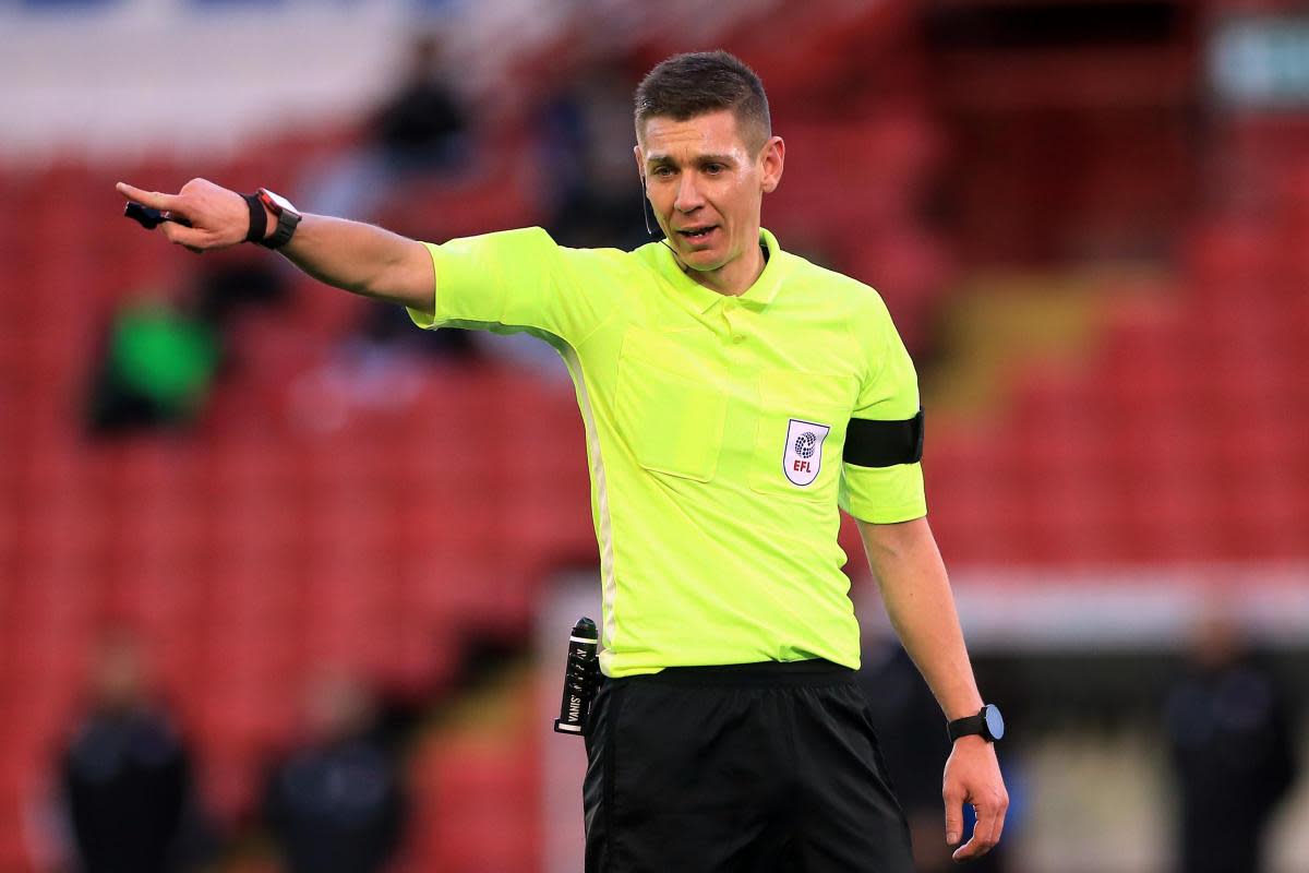 Matt Donohue has refereed Cherries six times in the past <i>(Image: PA)</i>