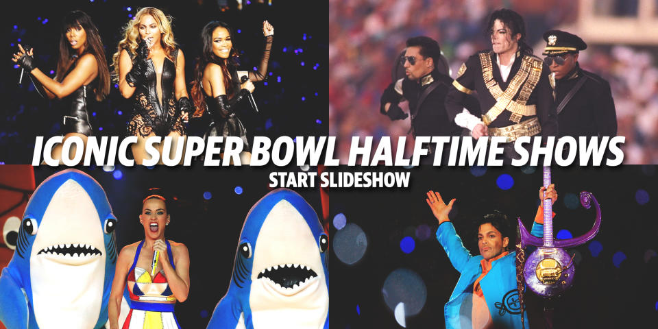 A look back at Super Bowl Halftime shows