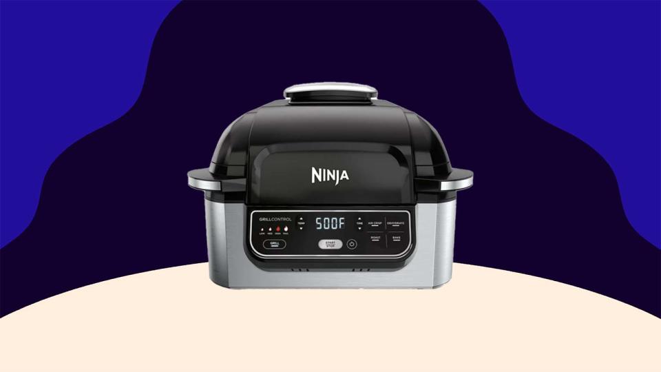 Treat yourself to this Ninja 5-in-1 machine that works overtime as an indoor grill, too.