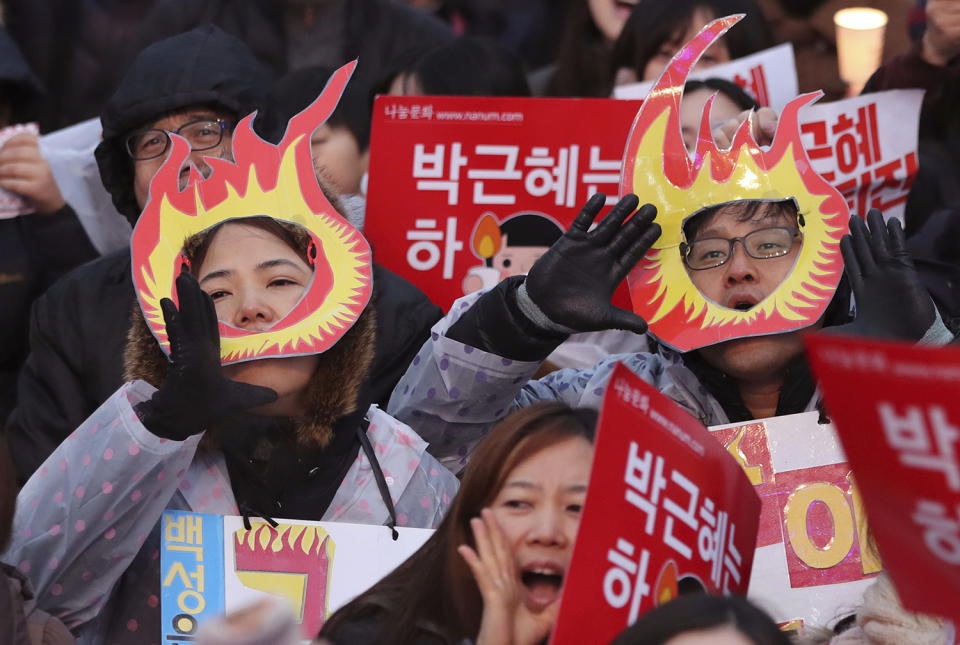 South Korean protest