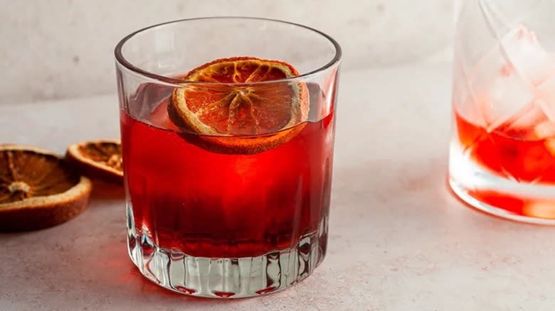 Easy Negroni cocktail