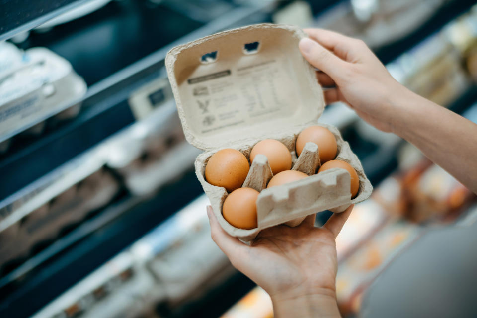 Ein Australier machte in einer Eierpackung eine erstaunliche Entdeckung (Bild: Getty)