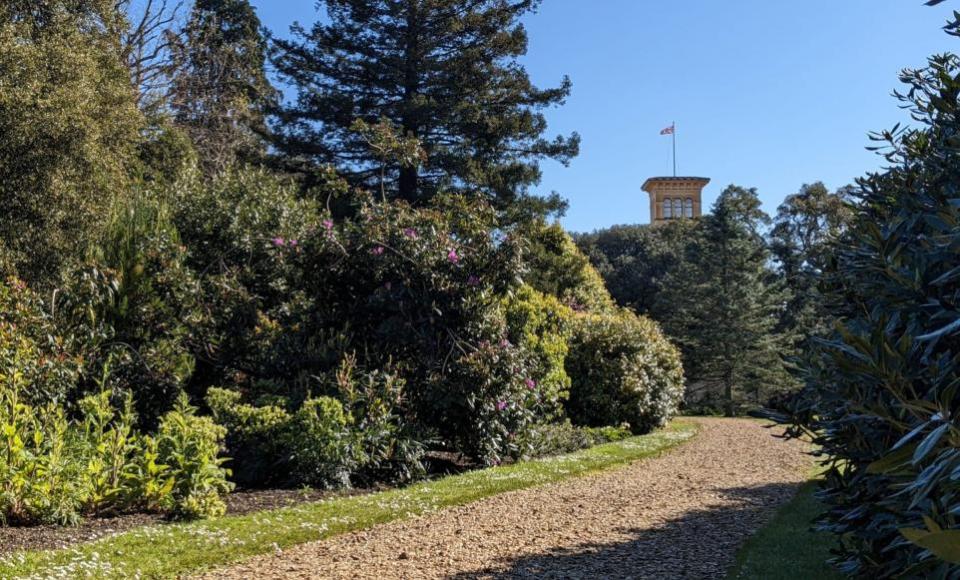 Isle of Wight County Press: Traditional gravel paths weave through the Osborne estate 