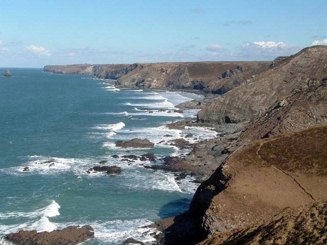 The coastline around Tregardock is the best about, says Clunes (Phil Joliff)