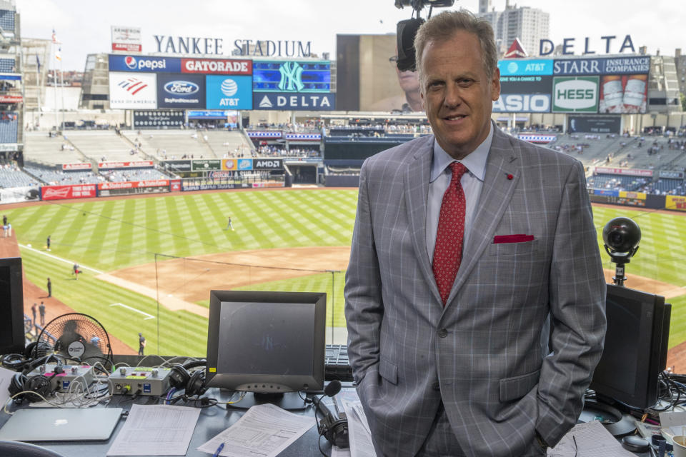 Yankees TV announcer Michael Kay "scared" his return won't last after vocal cord surgery.