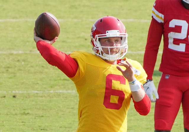 WATCH: Chiefs QB Shane Buechele sends message to fans after preseason win  vs. Cardinals