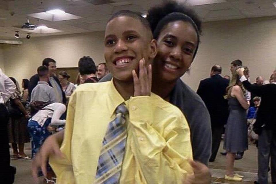 Xavier Hernandez attended Boulevard Heights. On March 1, 2021, teachers restrained him and he was sent to the hospital. He died later that day. In this older photo, he is with his aunt, Ebonie Baltimore.