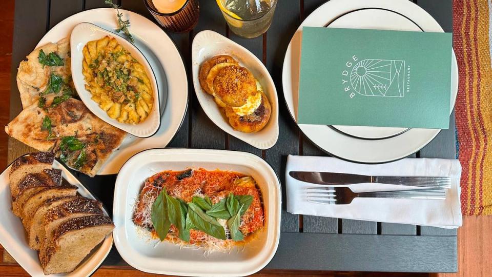 Brydge restaurant in Cambria specializes in small plates for diners to share.