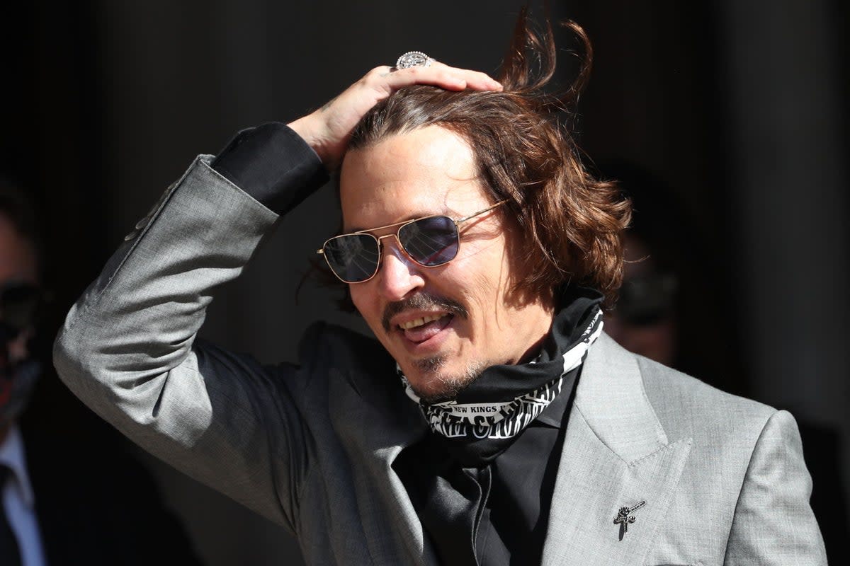 Johnny Depp  (Yui Mok/PA Archive)