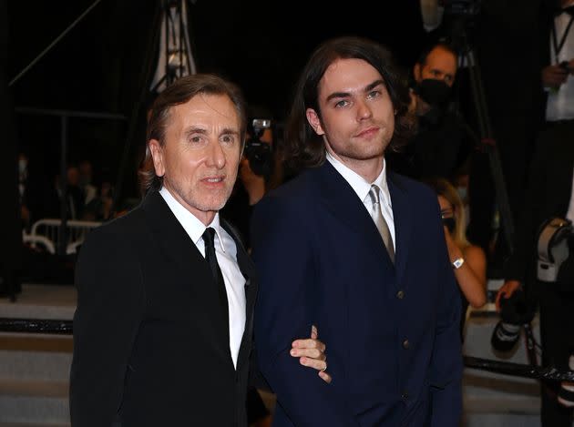 Tim Roth and Michael Cormac Roth attend a screening of 