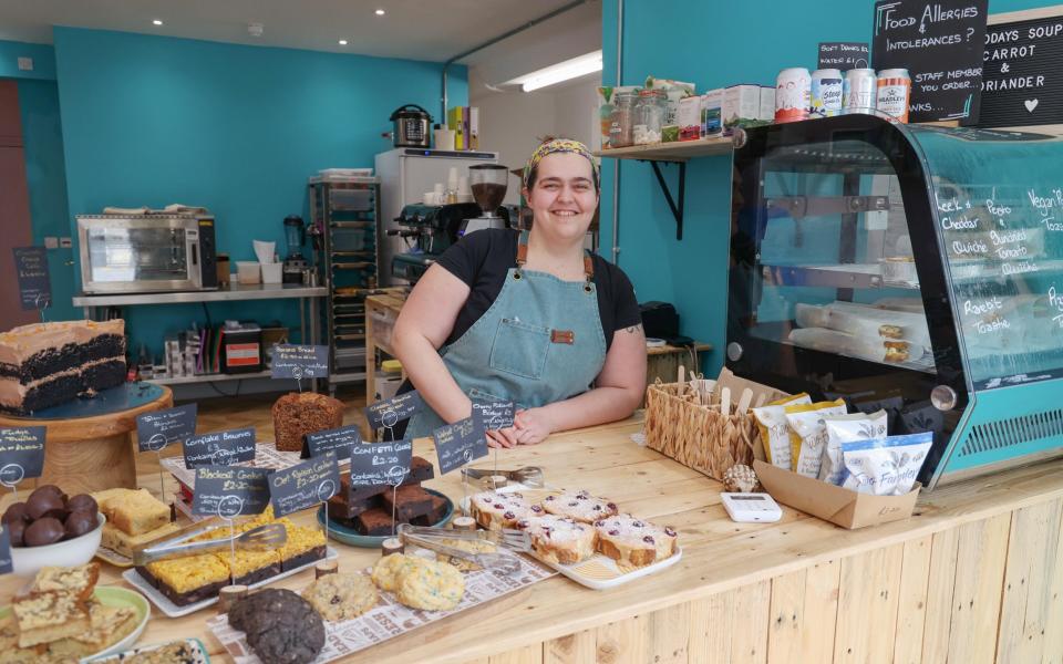 Kelly Rapson, who runs Sustenance bakery