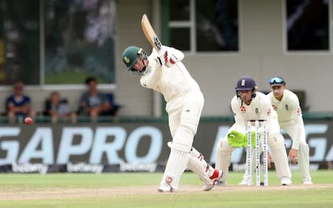 South Africa's Rassie van der Dussen in action  - Credit: Reuters