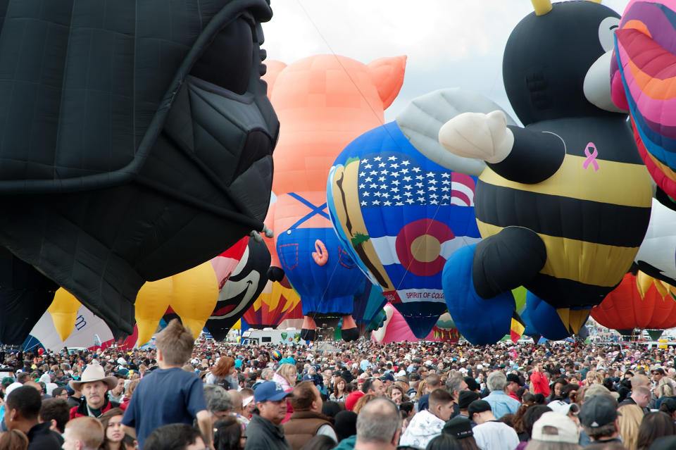 The Albuquerque International Balloon Fiesta