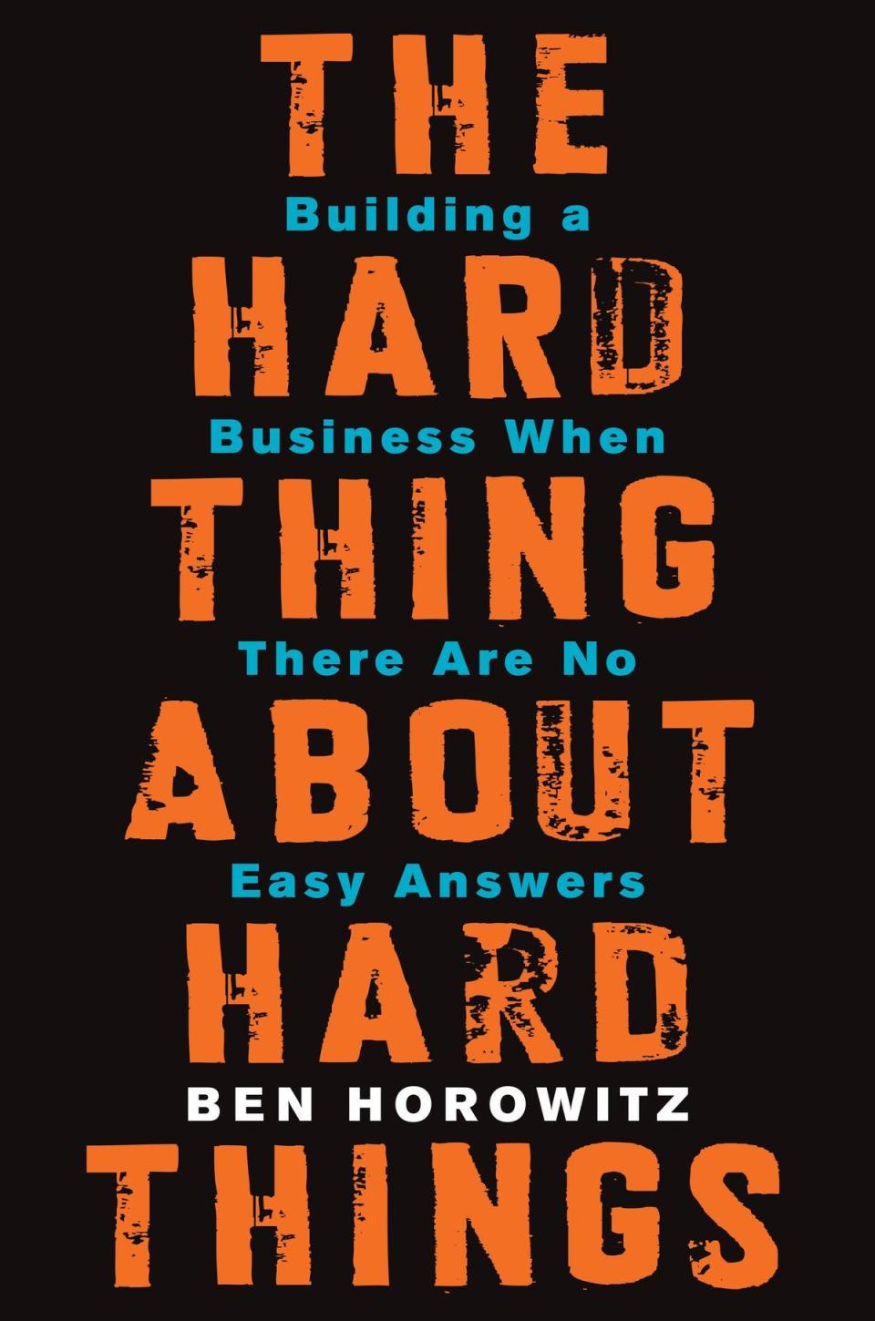 Ben Horowitz book 