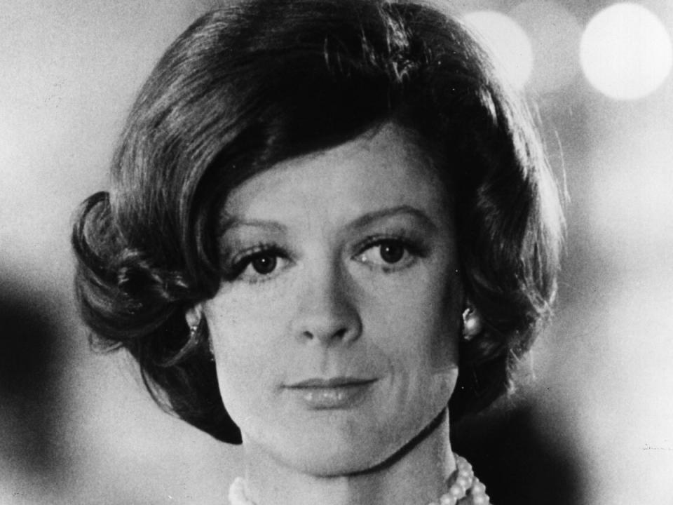 Maggie Smith in 1975, a pivotal year in her personal life (Keystone/Getty)