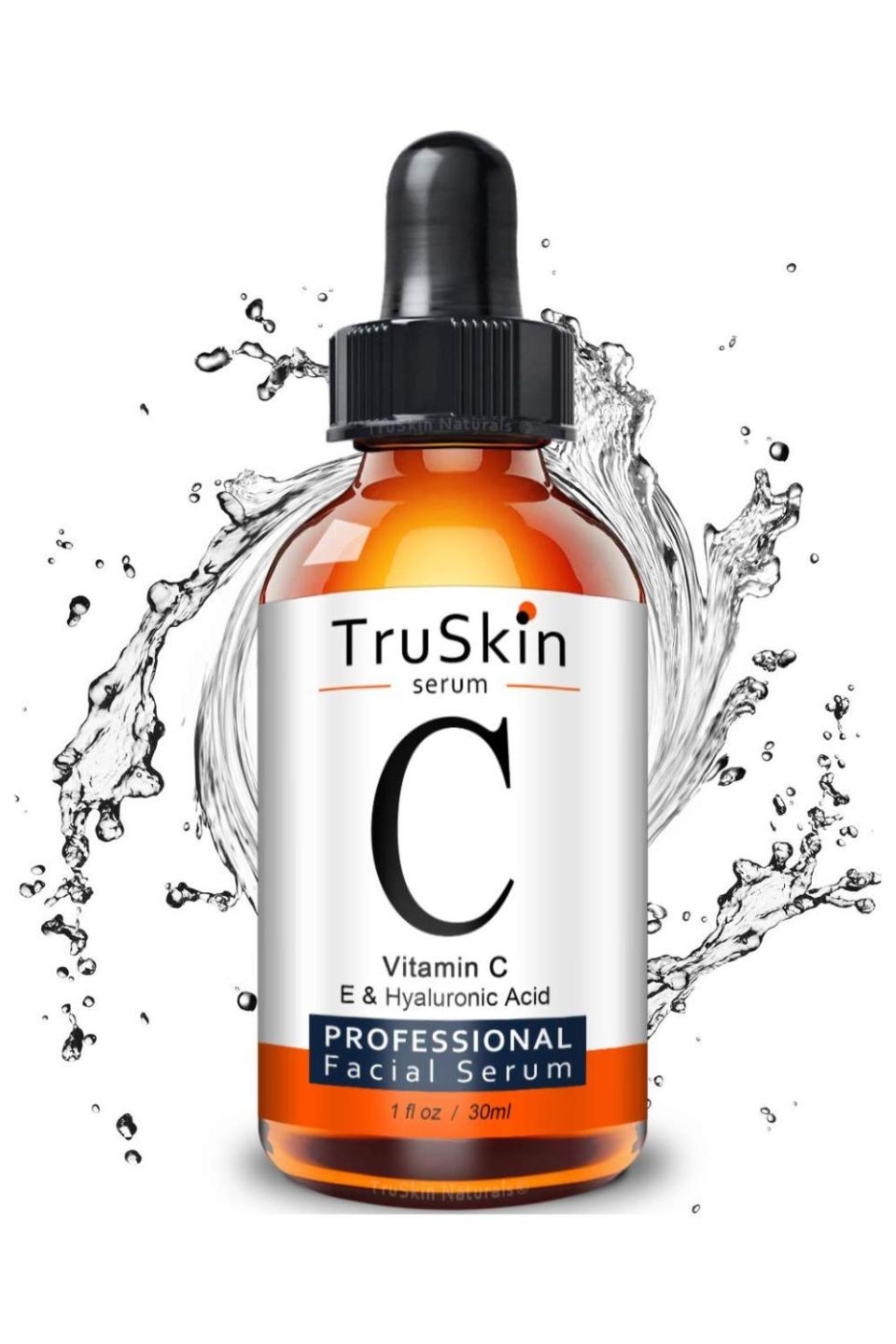 <p><strong>TruSkin Naturals</strong></p><p>amazon.com</p><p><strong>$19.99</strong></p><p><a href="https://www.amazon.com/dp/B01M4MCUAF?tag=syn-yahoo-20&ascsubtag=%5Bartid%7C10055.g.38414112%5Bsrc%7Cyahoo-us" rel="nofollow noopener" target="_blank" data-ylk="slk:Shop Now;elm:context_link;itc:0;sec:content-canvas" class="link ">Shop Now</a></p><p>With all the antioxidant and skin-brightening benefits of a vitamin C serum, pretty much everyone could use one in their skincare routine. This inexpensive option, which uses the vitamin C derivative sodium ascorbyl phosphate, comes highly recommended by more than 28,000 Amazon reviewers.</p>