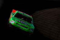 LAS VEGAS, NV - MARCH 10: Danica Patrick drives the #7 GoDaddy.com Chevrolet during the NASCAR Nationwide Series Sam's Town 300 at Las Vegas Motor Speedway on March 10, 2012 in Las Vegas, Nevada. (Photo by Ezra Shaw/Getty Images)