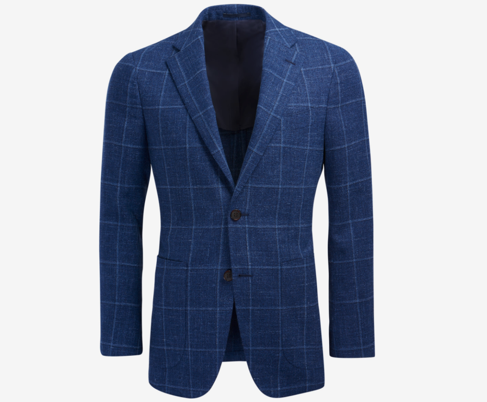 Havana Blue Check Jacket