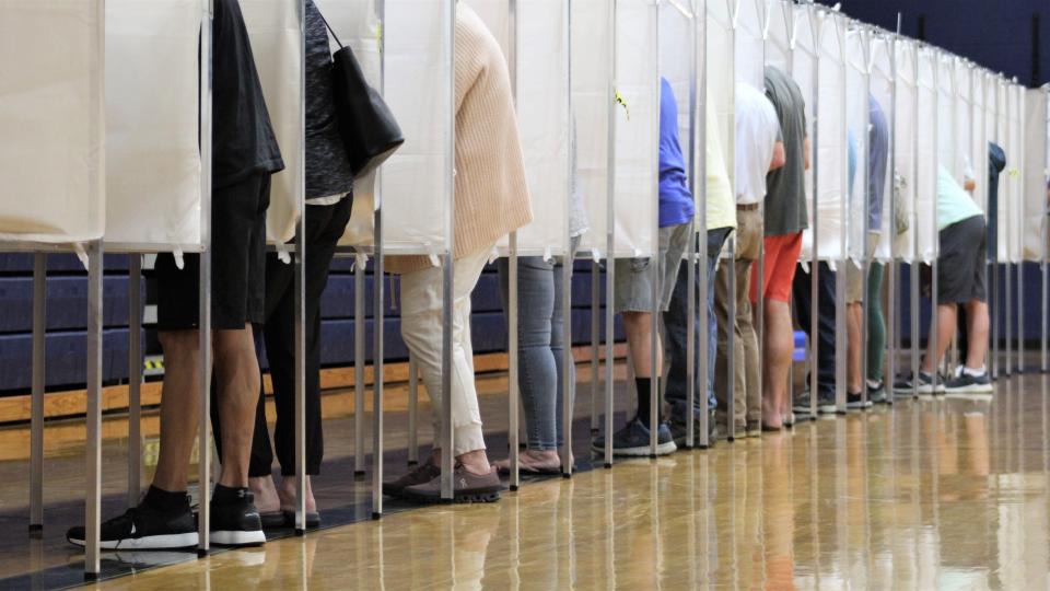 Polls open at the Butler gymnasium at York High School at 8 a.m. and close at 8 p.m.