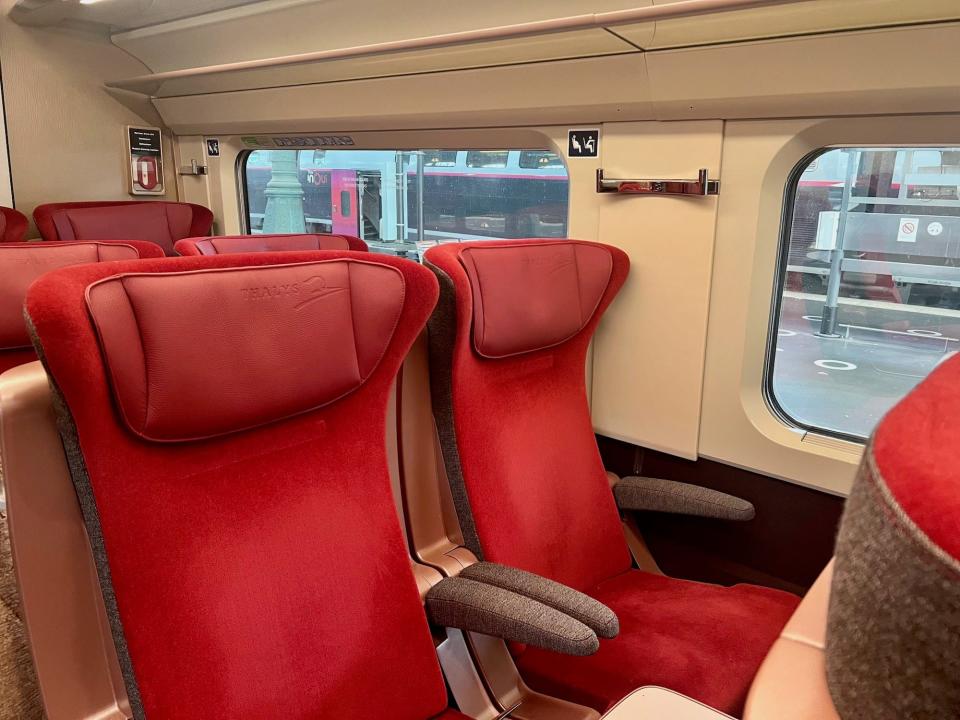 Europe's Thalys high-speed train.