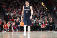 <p>Pese a su esfuerzo, nunca se ha dejado de hablar del físico del esloveno durante su estancia en la NBA, aunque siempre ha respondido a las críticas sobre la cancha. En la cuarentena explicó que tiene un chef personal para mejorar en cuestiones de nutrición. (Foto: Abbie Parr / Getty Images).</p> 