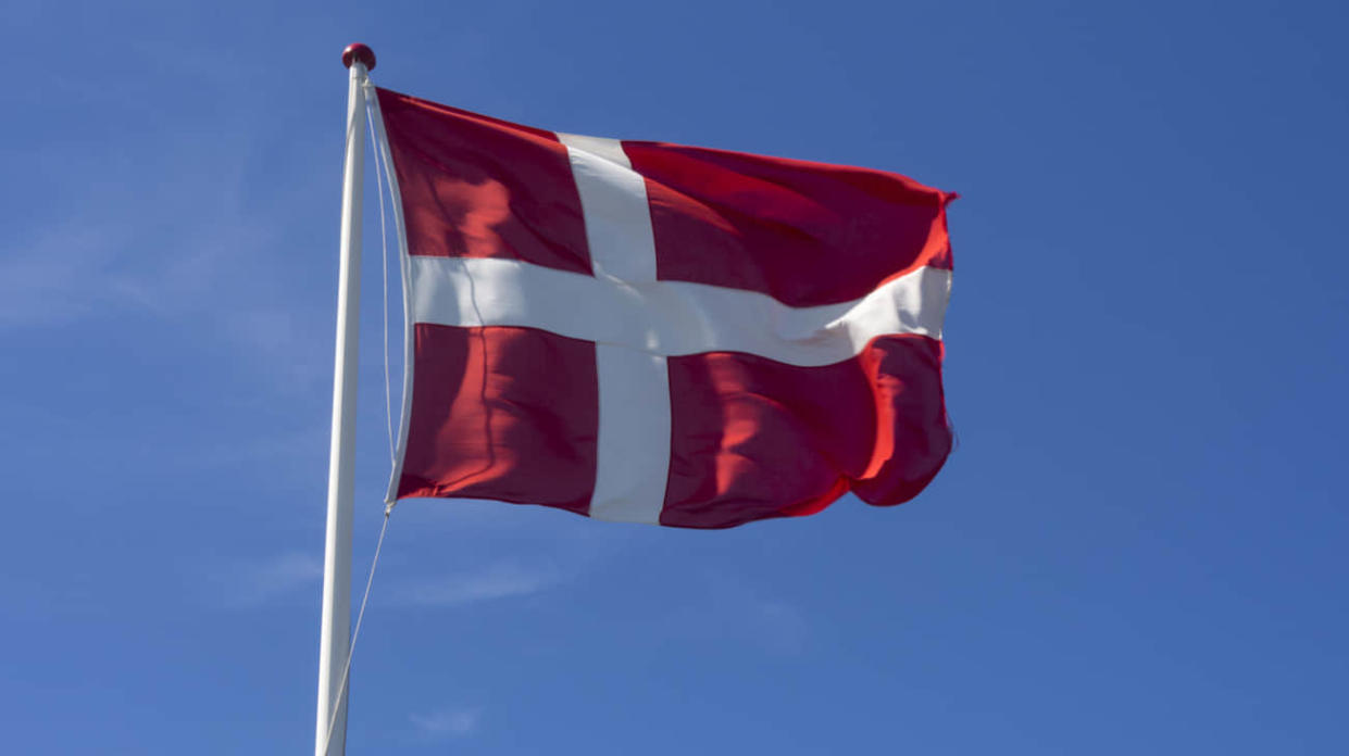 Denmark flag. Stock photo: Getty Images