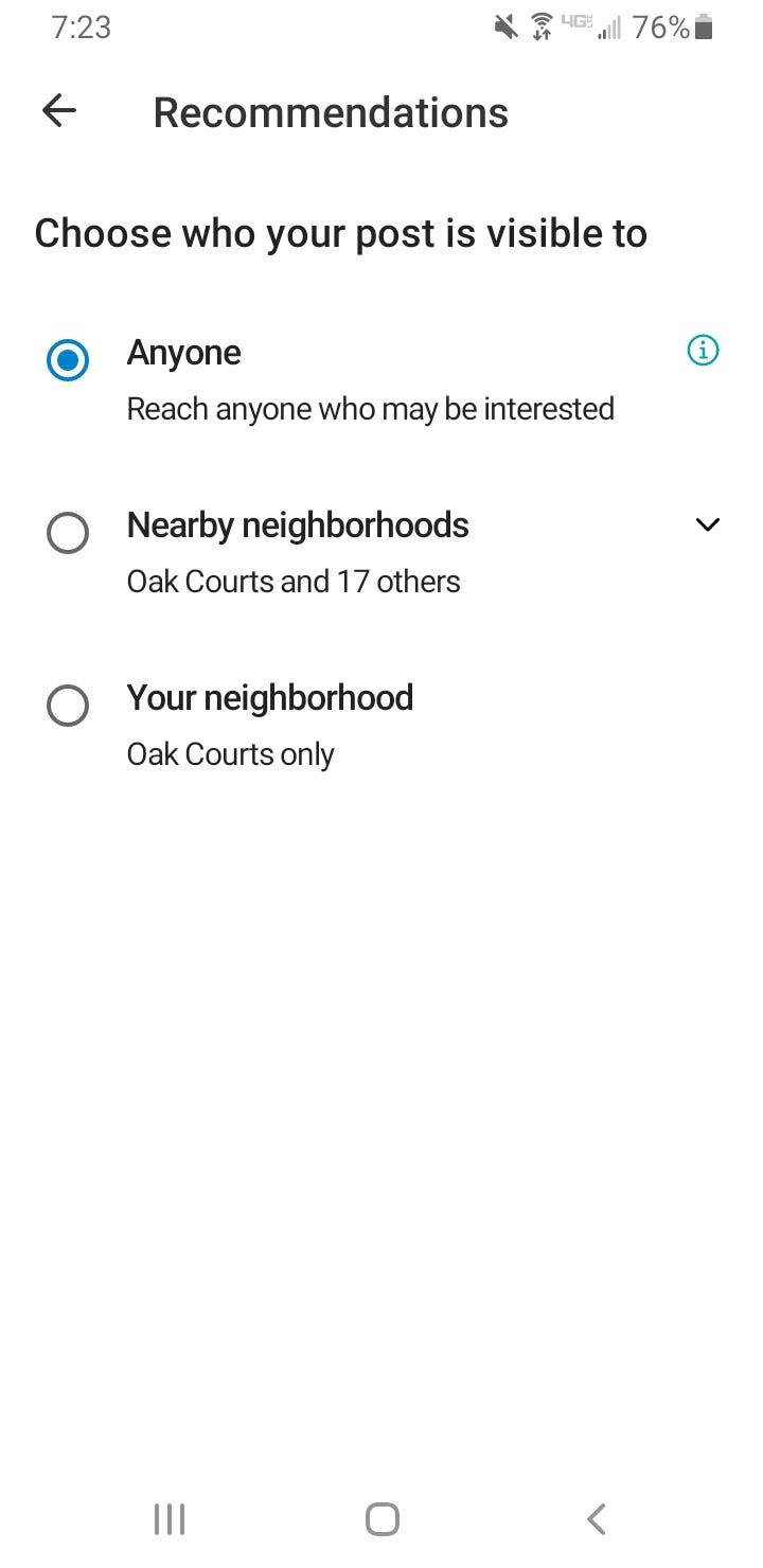 How to post to Nextdoor   9