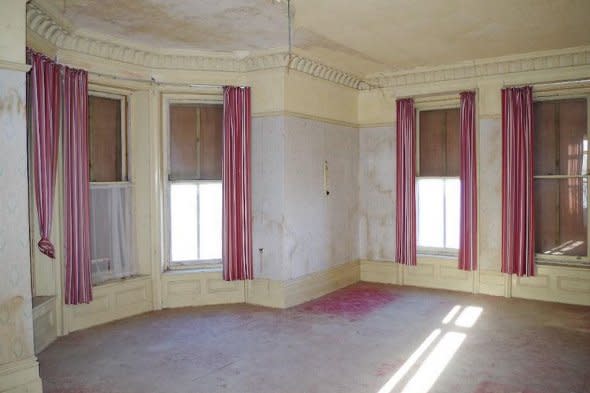 A reception room at Seafield House.