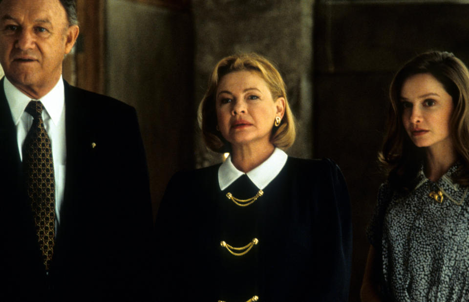 Gene Hackman, Dianne Wiest and Calista Flockhart in "The Birdcage." (Photo: United Artists via Getty Images)