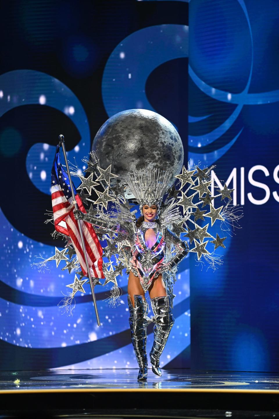 Miss United States in the 2023 Miss Universe Costume Contest.