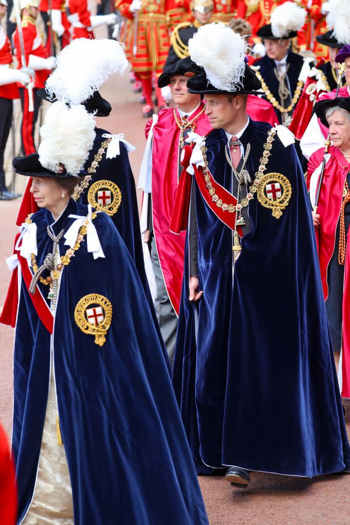 the order of the garter service at windsor castle