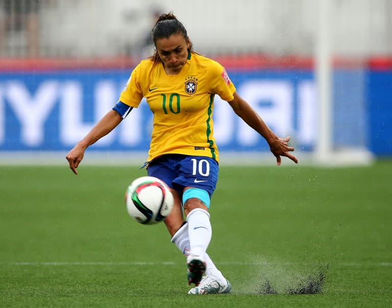 Brazil's Olympic women's football team, led by Marta and Formiga