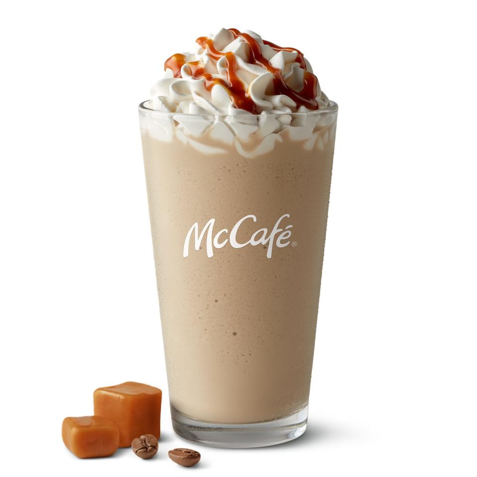 McDonald's Caramel Frappé