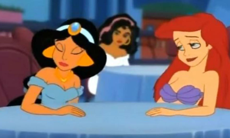 House of Mouse meets Disney Princesses