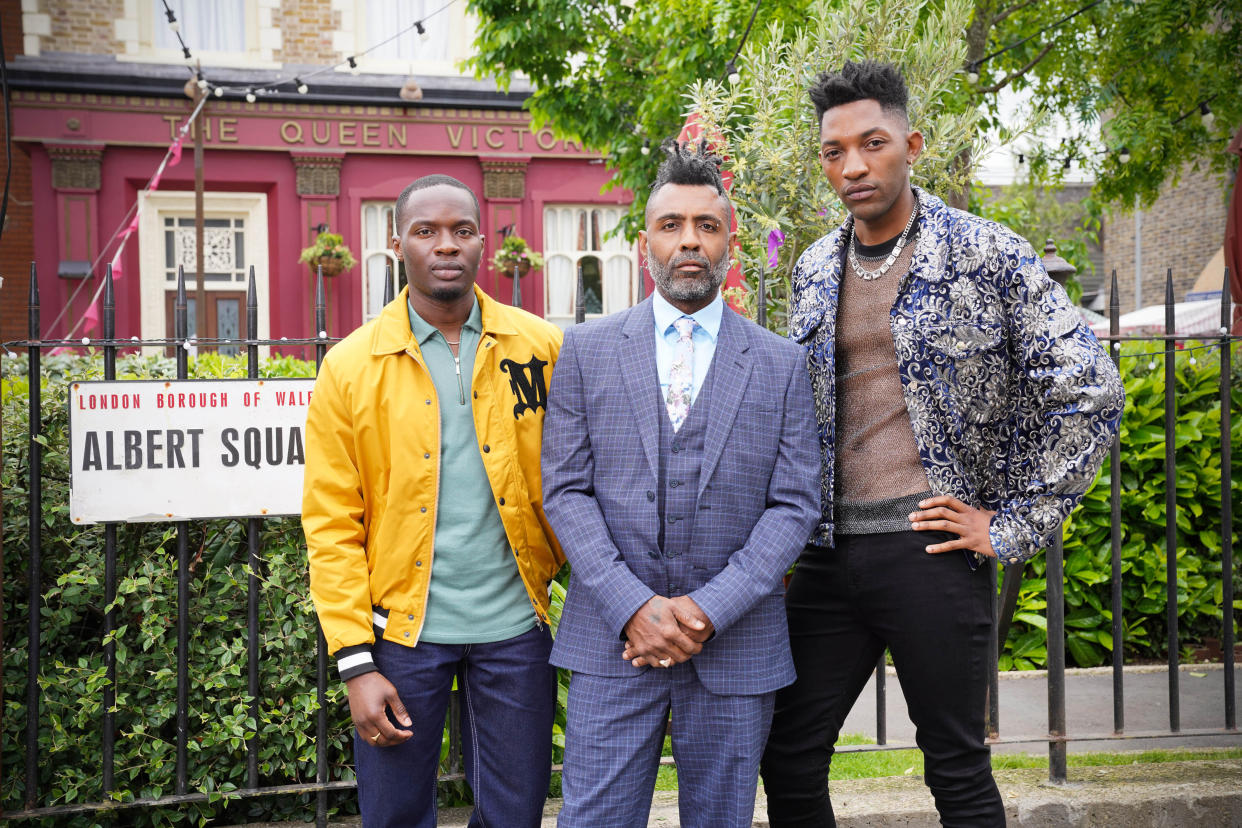 The Baker family gets three new members in EastEnders. (BBC/PA)