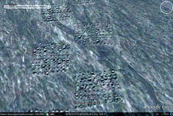 While scouring satellite images for traces of a lost Silk Road kingdom in Western China's desert, an amateur archaeologist discovered a mysterious grid of dots laid out like a chessboard.