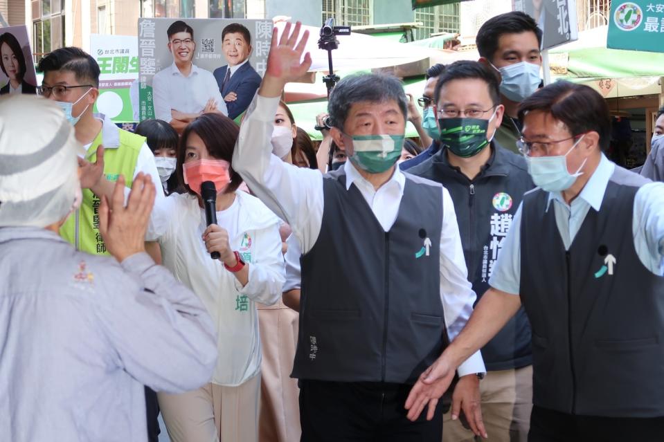 民進黨台北市長參選人陳時中。   圖：林朝億 / 攝（資料照）